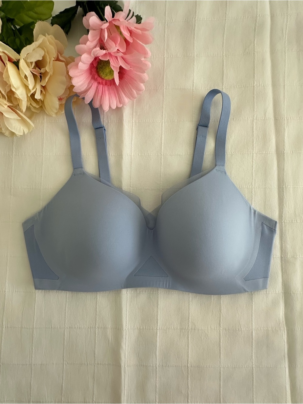 Honeylove NWOT 34C Periwinkle Smooth Molded T-Shirt Bra
